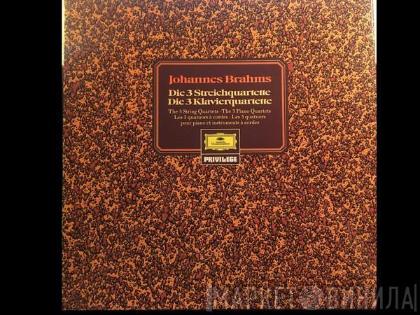 Johannes Brahms - Die 3 Streichquartette / Die 3 Klavierquartette