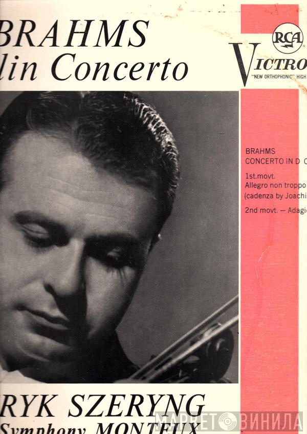 Johannes Brahms, Henryk Szeryng, The London Symphony Orchestra, Pierre Monteux - Violin Concerto In D