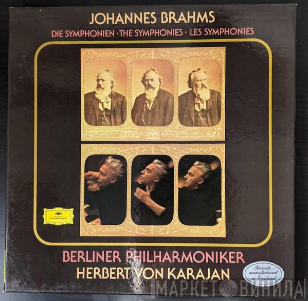 Johannes Brahms, Herbert von Karajan, Berliner Philharmoniker - Die Symphonien - The Symphonies - Les Symphonies