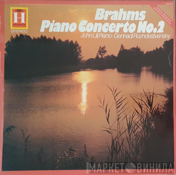 Johannes Brahms, John Lill, Большой Симфонический Оркестр Всесоюзного Радио, Gennadi Rozhdestvensky - Piano Concerto No.2