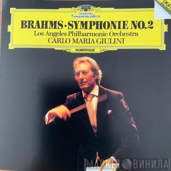 , Johannes Brahms , Los Angeles Philharmonic Orchestra  Carlo Maria Giulini  - Symphony No. 2