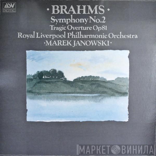 Johannes Brahms, Marek Janowski, Royal Liverpool Philharmonic Orchestra - Symphony No. 2 in D, Op. 73. Tragic Overture, Op. 81