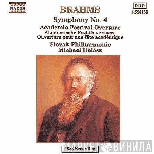 Johannes Brahms, Slovak Philharmonic Orchestra, Michael Halász - Symphony No. 4 - Academic Festival Overture