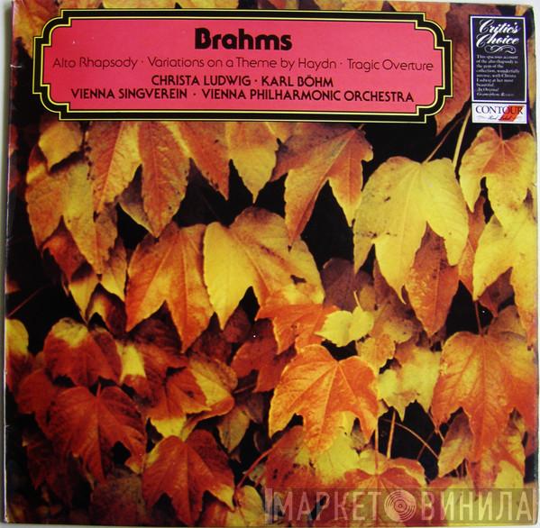 Johannes Brahms, Wiener Philharmoniker, Karl Böhm - Variations On A Theme By Haydn, Tragic Overture, Alto Rhapsody