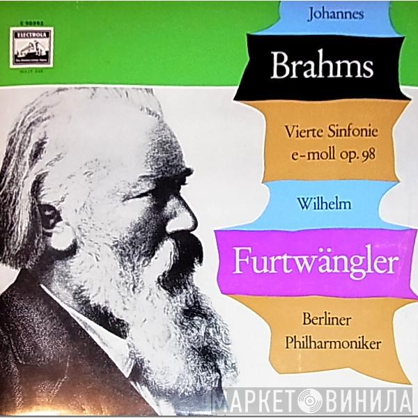 - Johannes Brahms , Wilhelm Furtwängler  Berliner Philharmoniker  - Vierte Sinfonie In E Moll Op. 98