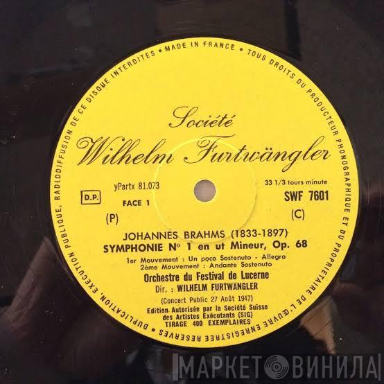 - Johannes Brahms  Wilhelm Furtwängler  - Symphonie N°1 En Ut Mineur Opus 68
