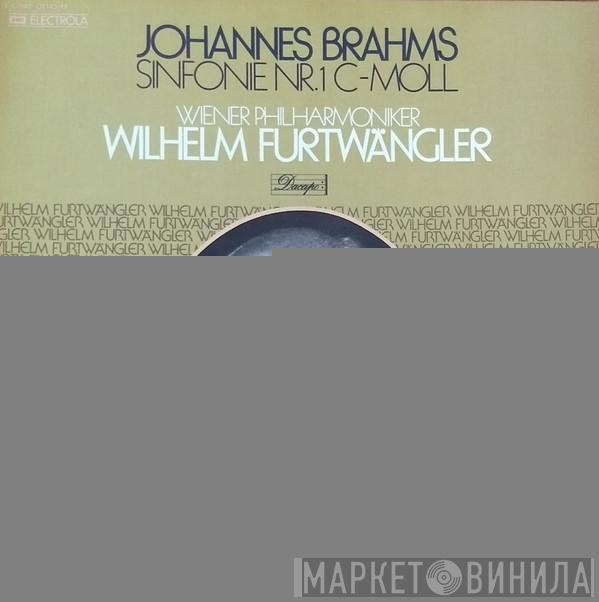 , Johannes Brahms , Wilhelm Furtwängler  Wiener Philharmoniker  - Symphony No. 1