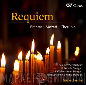Johannes Brahms, Wolfgang Amadeus Mozart, Luigi Cherubini, Kammerchor Stuttgart, Hofkapelle Stuttgart, Barockorchester Stuttgart, Klassische Philharmonie Stuttgart, Frieder Bernius - Requiem
