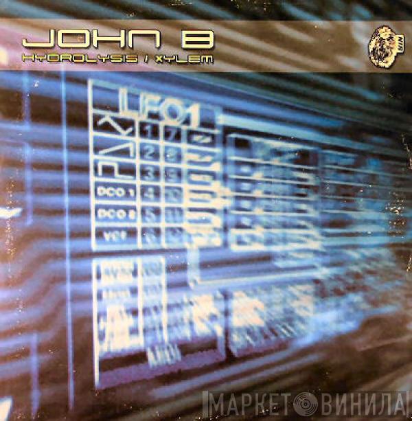 John B - Hydrolysis / Xylem