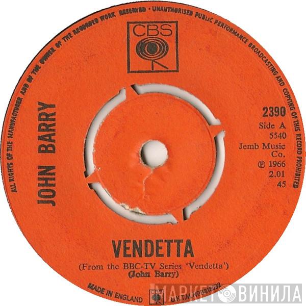 John Barry - Vendetta / The Danny Scipio Theme