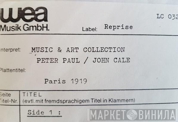 John Cale  - Paris 1919 - Music & Art Collection