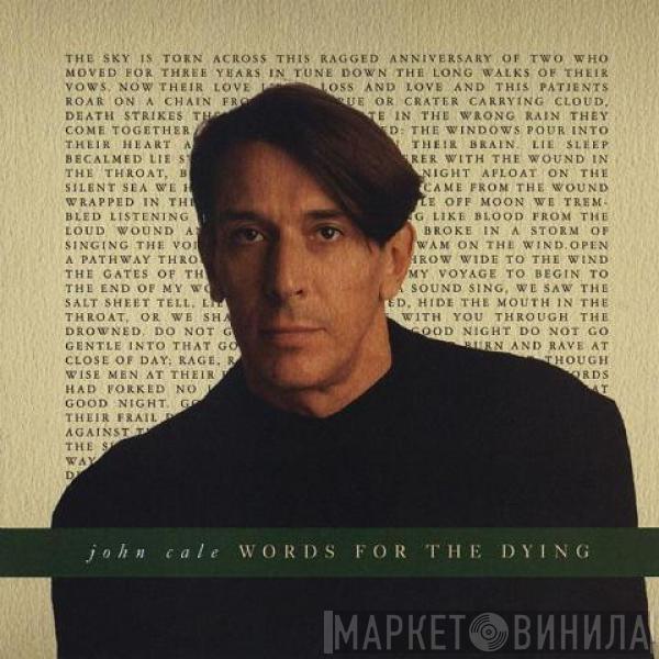  John Cale  - Words For The Dying