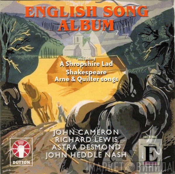 John Cameron, John Heddle Nash - English Song Album