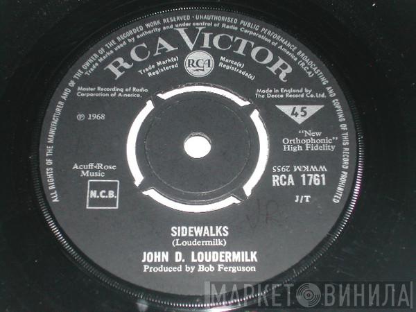 John D. Loudermilk - Sidewalks / The Odd Folks Of Okracoke