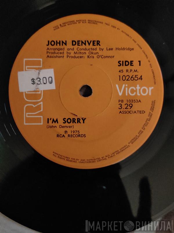  John Denver  - I'm Sorry / Calypso