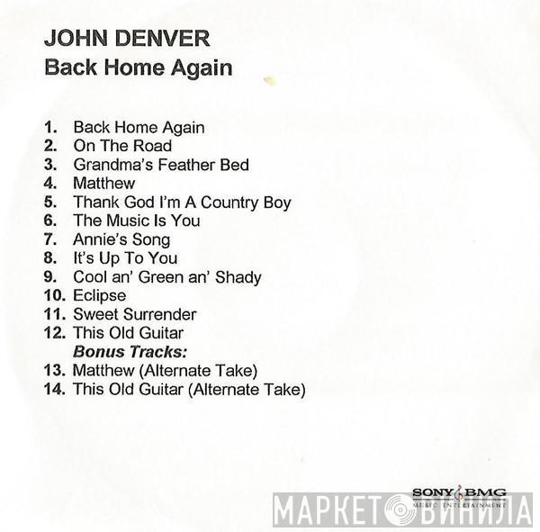 John Denver - Back Home Again