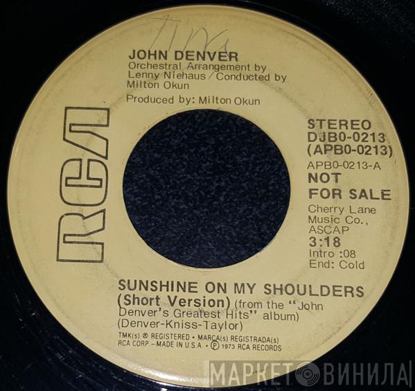 John Denver - Sunshine On My Shoulders