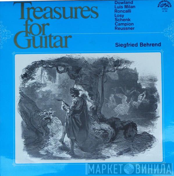 John Dowland, Luis De Milán, Ludovico Roncalli, Jan Antonín Losy, Johann Schenk, François Campion, Esaias Reusner Jr., Siegfried Behrend - Treasures For Guitar