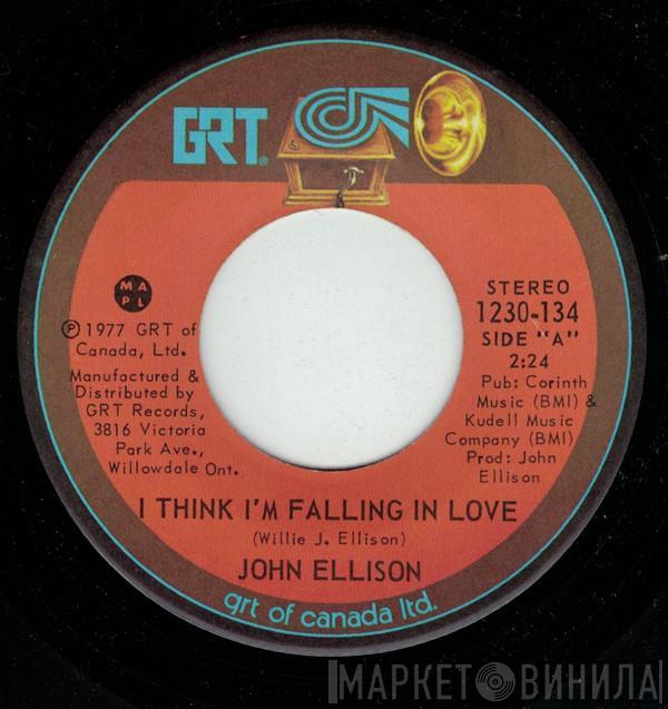 John Ellison - I Think I'm Falling In Love