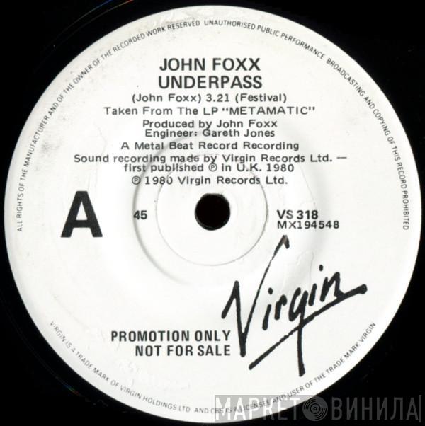  John Foxx  - Underpass