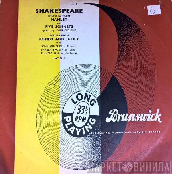 John Gielgud - Shakespeare - Speeches From Hamlet And Five Sonnets / Scenes From Romeo And Juliet