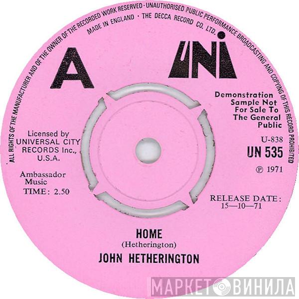  John Hetherington  - Home