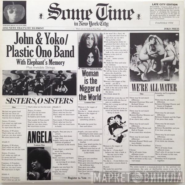  John Lennon & Yoko Ono  - Sometime In New York City