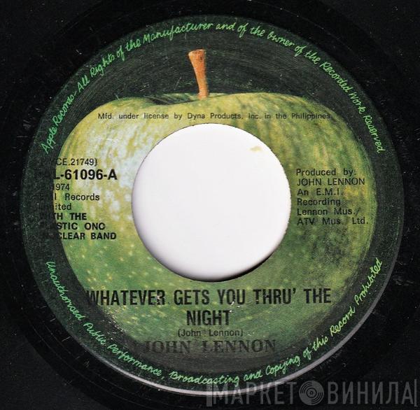  John Lennon  - Whatever Gets You Thru' The Night