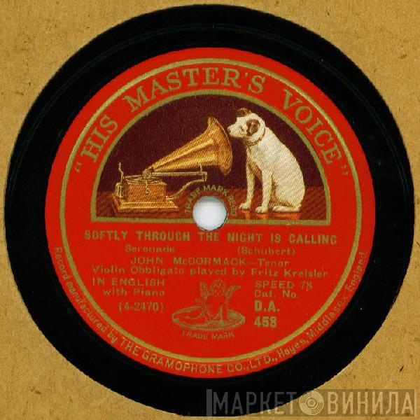 John McCormack  - Softly Through The Night Is Calling / Ave Maria (Adapted To The Intermezzo)