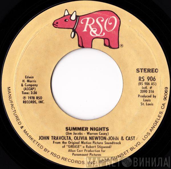 John Travolta Olivia Newton-John "Grease" Cast Louis St. Louis  - Summer Nights / Rock 'N' Roll Party Queen