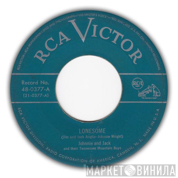 Johnnie And Jack, The Tennessee Mountain Boys - Lonesome / Poison Love