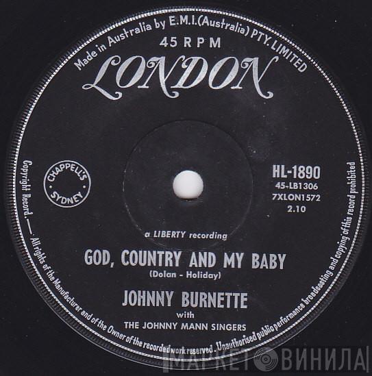  Johnny Burnette  - God, Country And My Baby / Honestly I Do