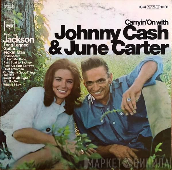  Johnny Cash & June Carter Cash  - Carryin' On With Johnny Cash & June Carter