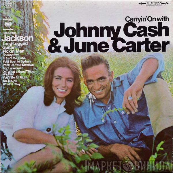  Johnny Cash & June Carter Cash  - Carryin' On With Johnny Cash And June Carter
