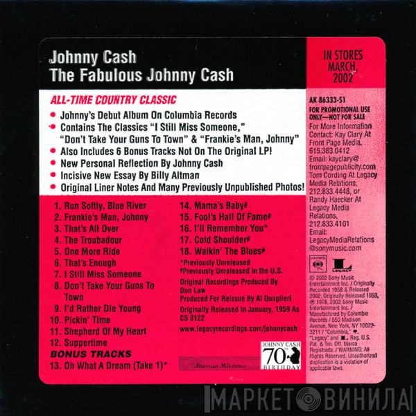  Johnny Cash  - The Fabulous Johnny Cash