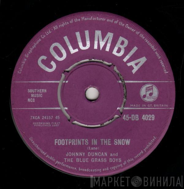 Johnny Duncan & His Blue Grass Boys - Footprints In The Snow