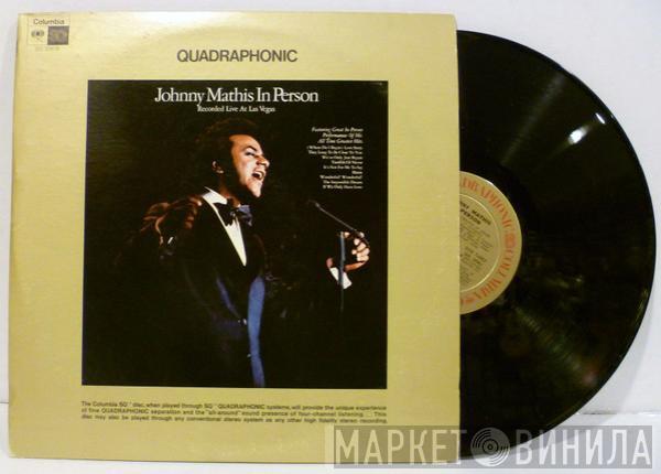  Johnny Mathis  - In Person - Recorded Live At Las Vegas