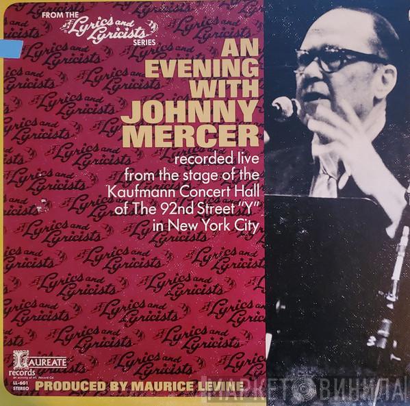  Johnny Mercer  - An Evening With Johnny Mercer