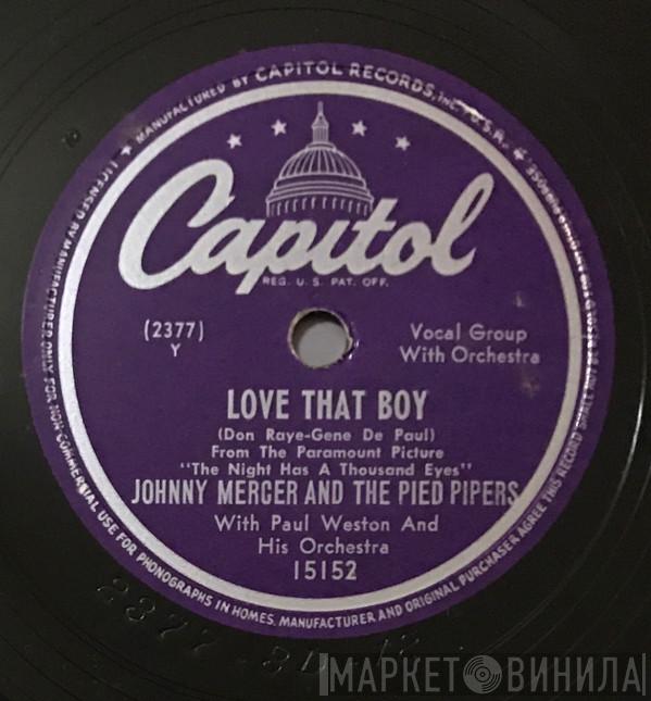 Johnny Mercer - Love That Boy / Louisville Lou