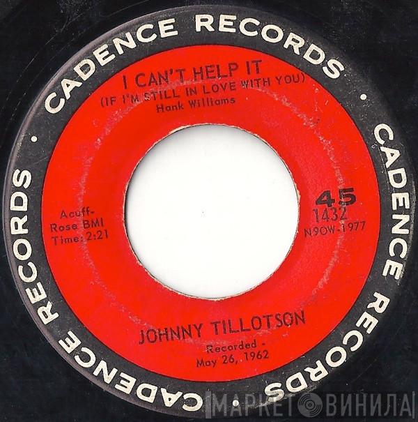  Johnny Tillotson  - I Can't Help It