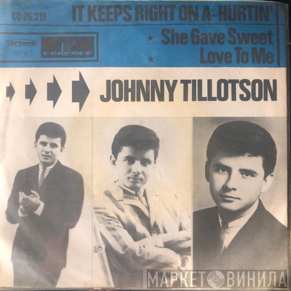  Johnny Tillotson  - It Keeps Right On A-Hurtin'