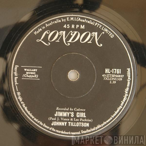  Johnny Tillotson  - Jimmy's Girl