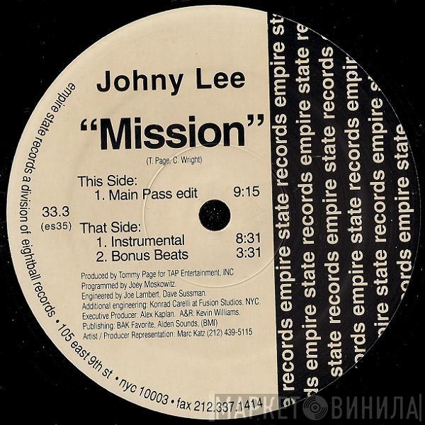 Johny Lee - Mission