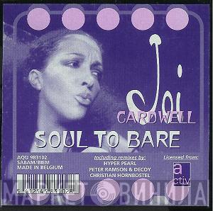  Joi Cardwell  - Soul To Bare