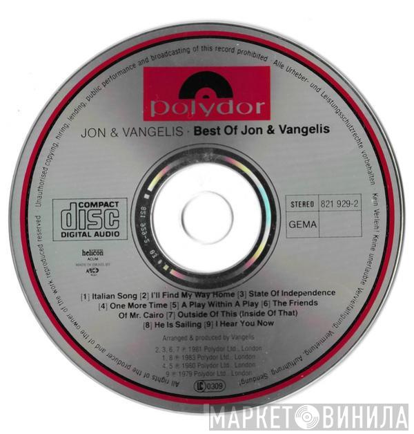  Jon & Vangelis  - Best Of Jon & Vangelis