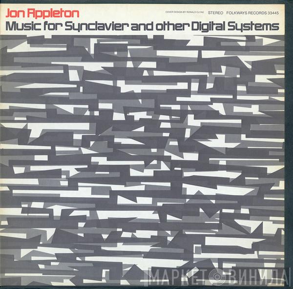  Jon Appleton  - Music For Synclavier And Other Digital Systems