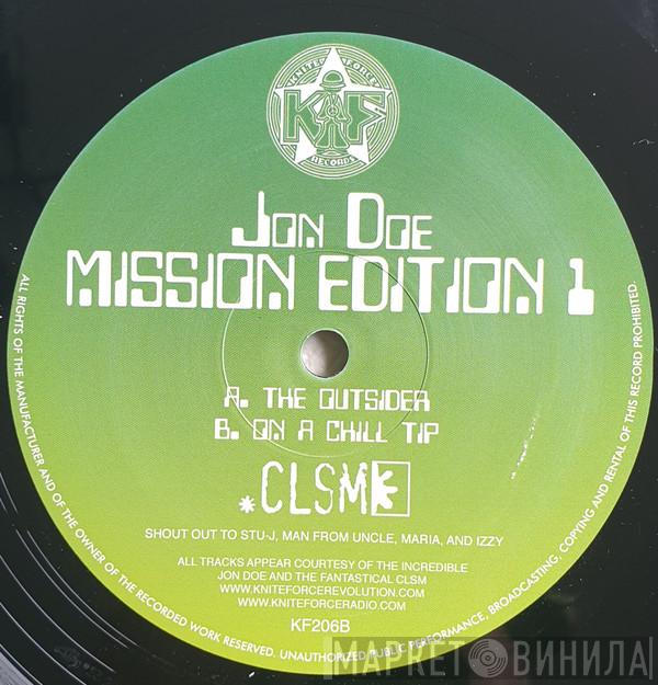 Jon Doe - Mission Edition 1