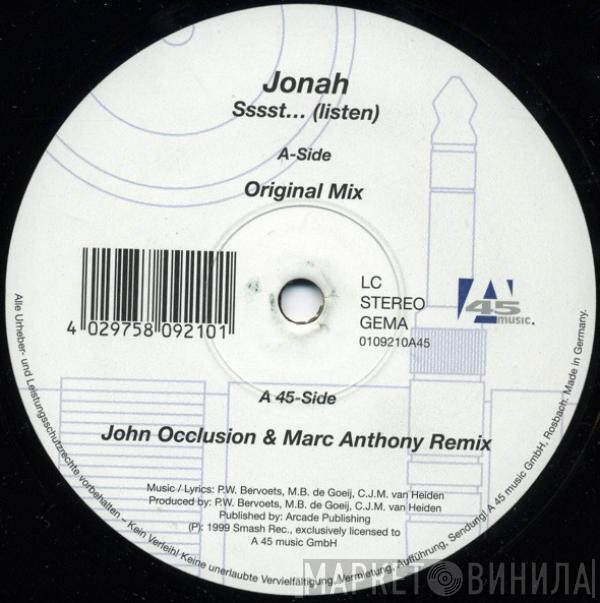  Jonah  - Sssst... (Listen)