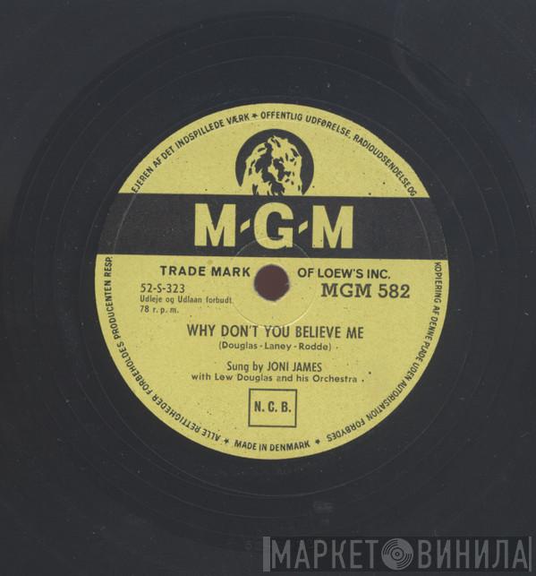 Joni James - Why Don't You Believe Me / Wishing Ring
