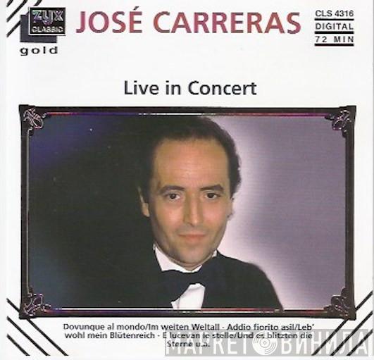 José Carreras, Giacomo Puccini, Giuseppe Verdi - Live In Concert